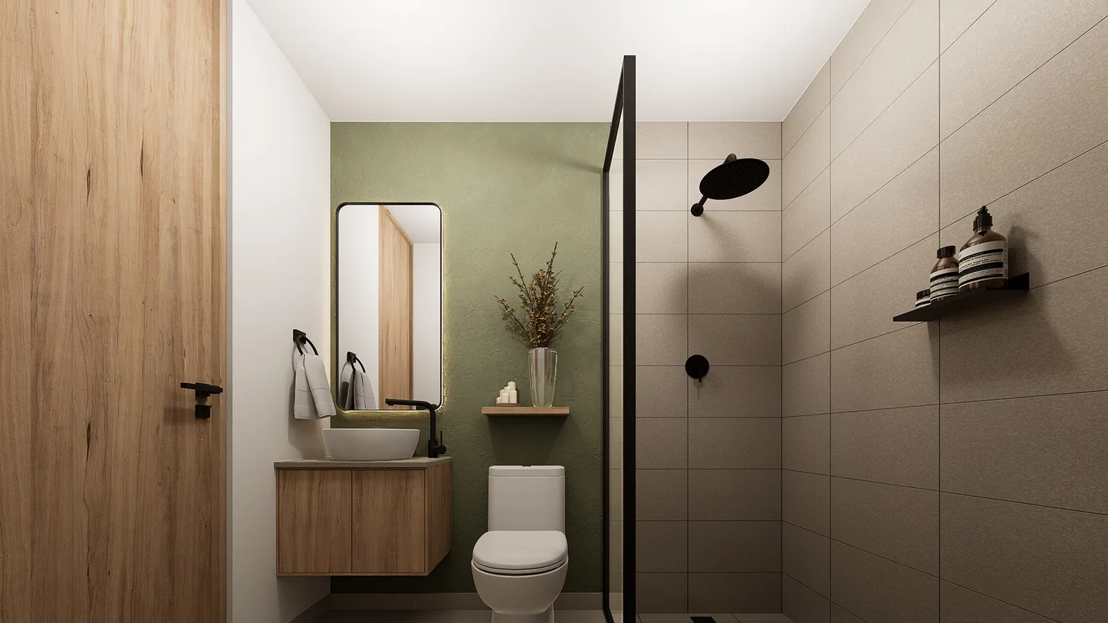 Concepto Natura — baño