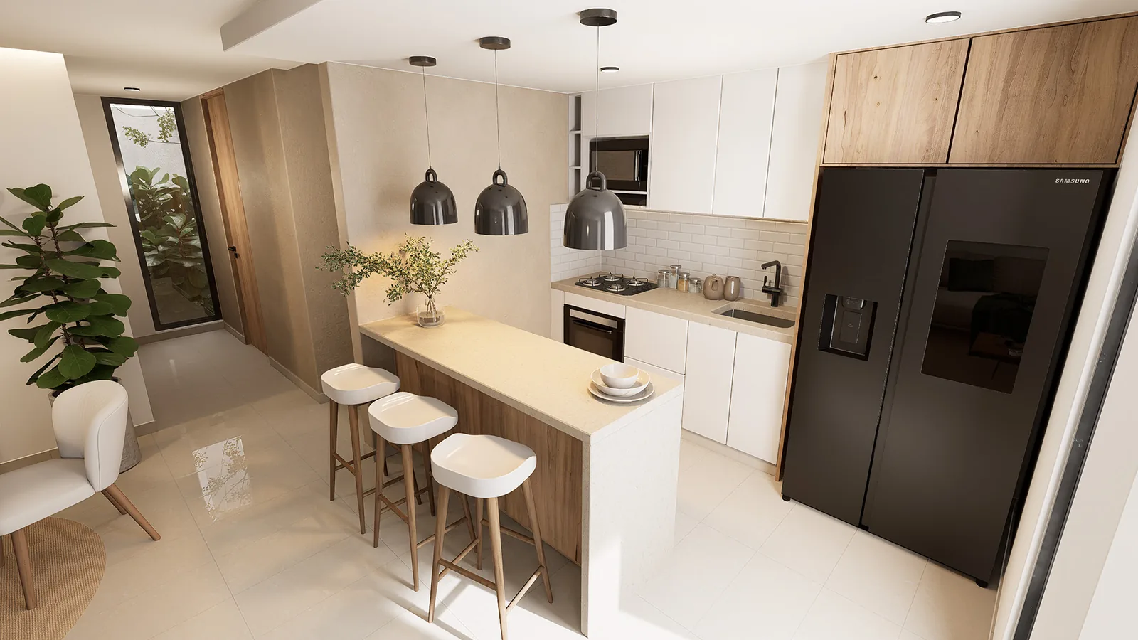 Concepto Natura — cocina