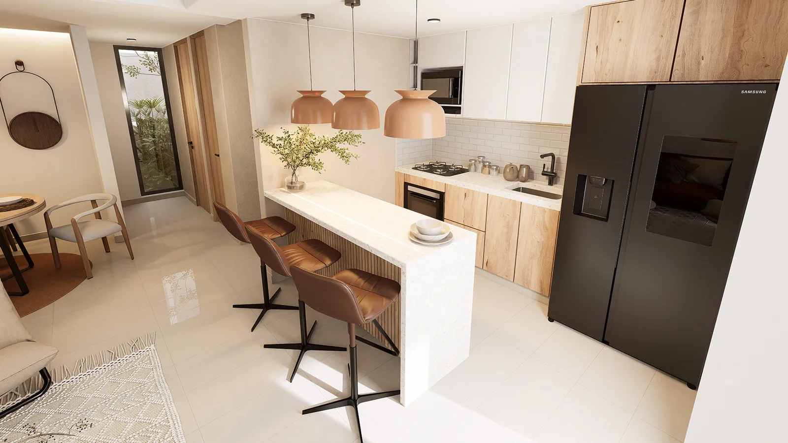 Concepto Terra — cocina