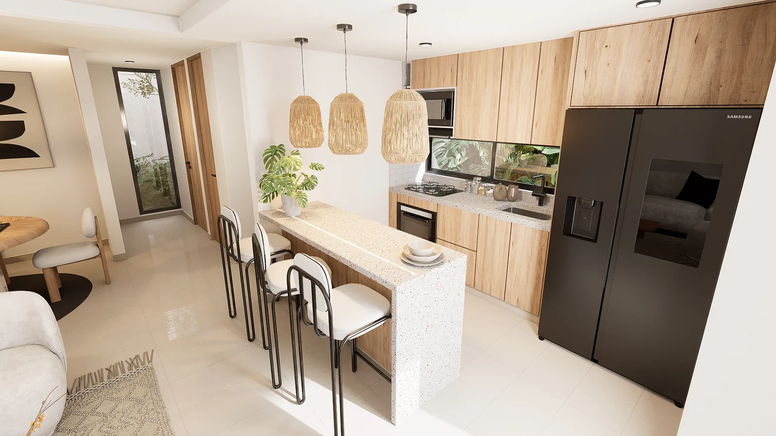 Concepto Zen — cocina